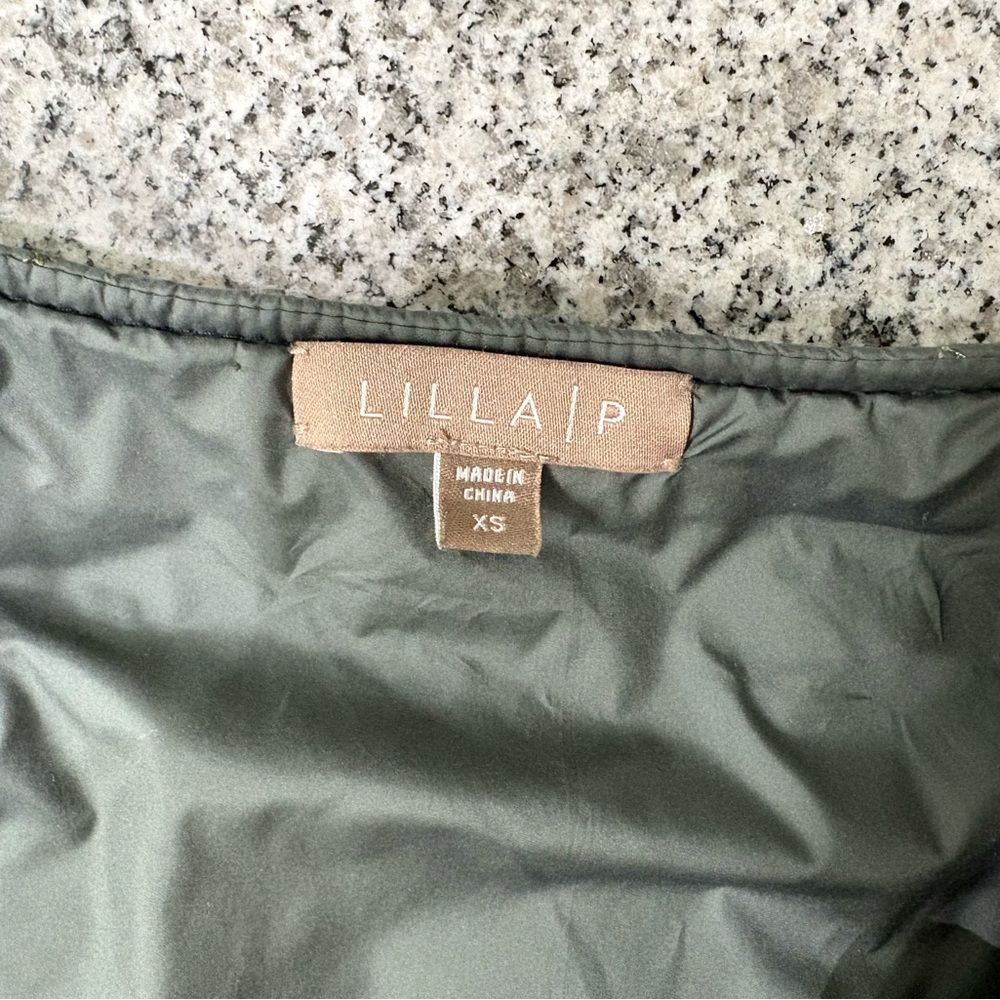 Lilla P Green Quilted Puffer Jacket - Picture 3 of 7